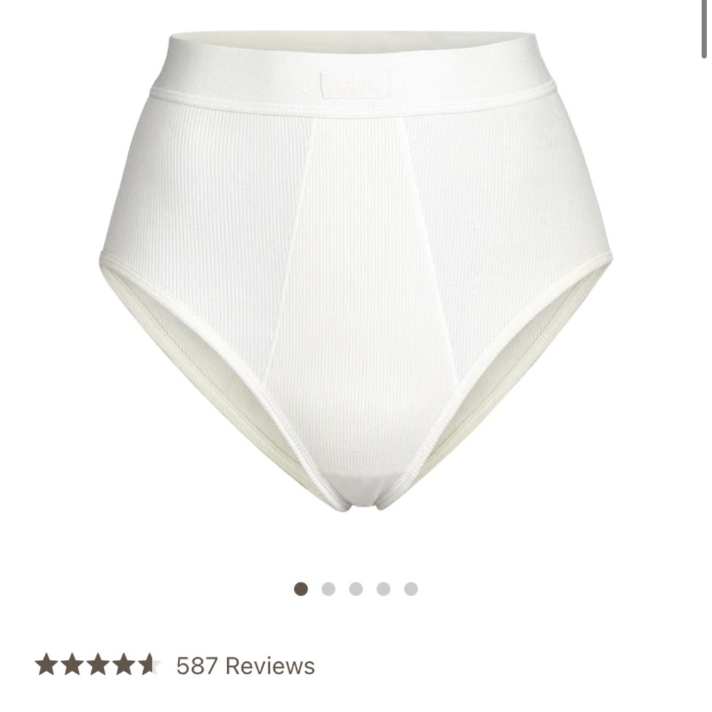 Skims Cotton Rib Brief
